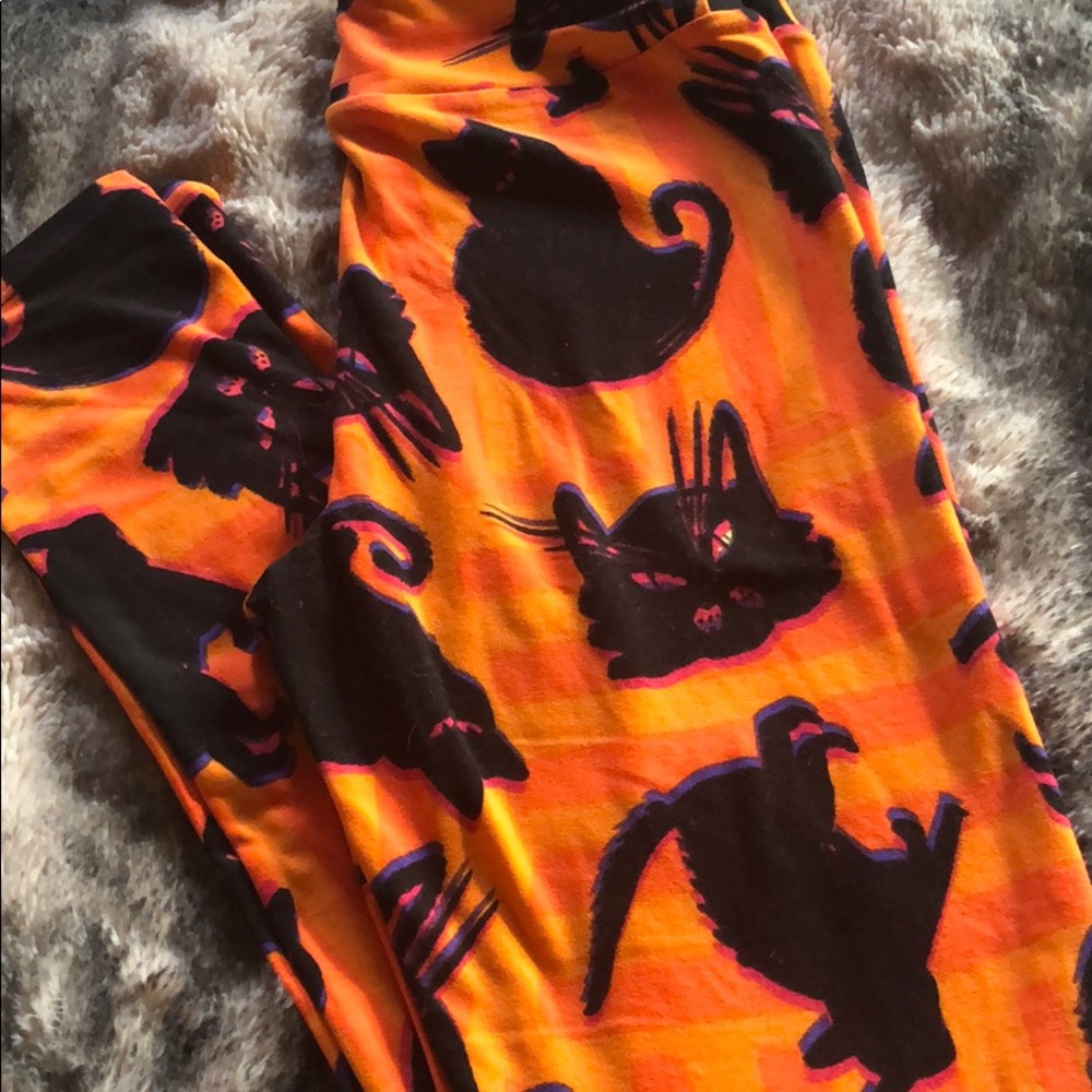 LulaRoe Rare Halloween Tween Leggings